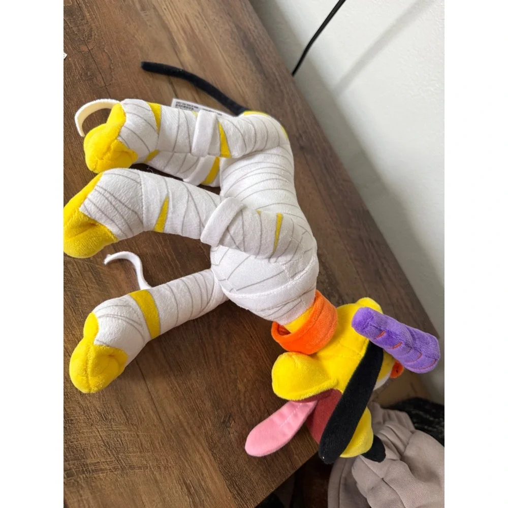 Disney Parks Pluto Mummy Dog Stuffed Animal Plush Halloween 17